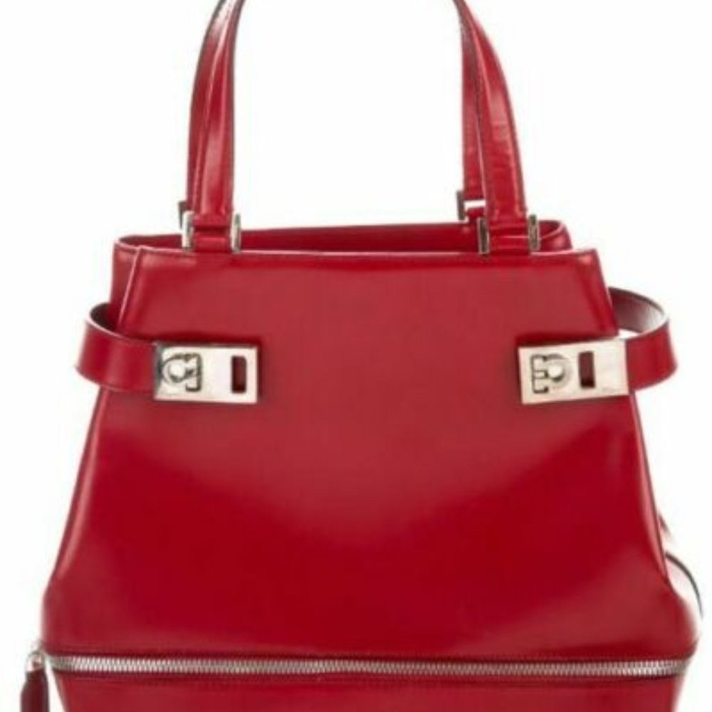 Salvatore Ferragamo Red Handbag